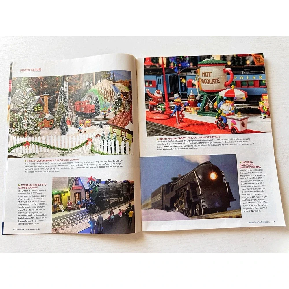 Classic Toy Trains Magazine O & S Gauge January 2020 Volume 33 Issue 1